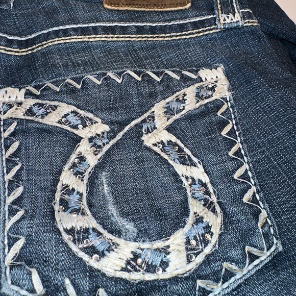 Big Star Blue Liv Boot Cut Jeans SZ 31XL - Picture 7 of 13